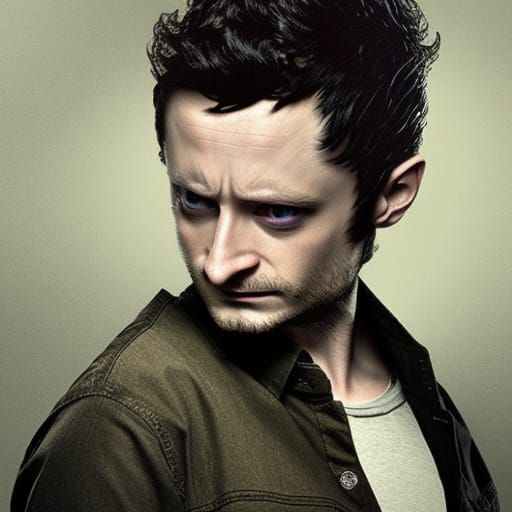 Elijah Wood as Wolverine: AI Concept Art