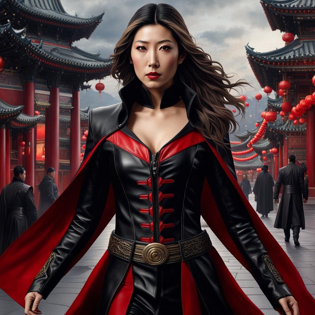 Dichen Lachman as Kuei-jin Vampire in Chinatown