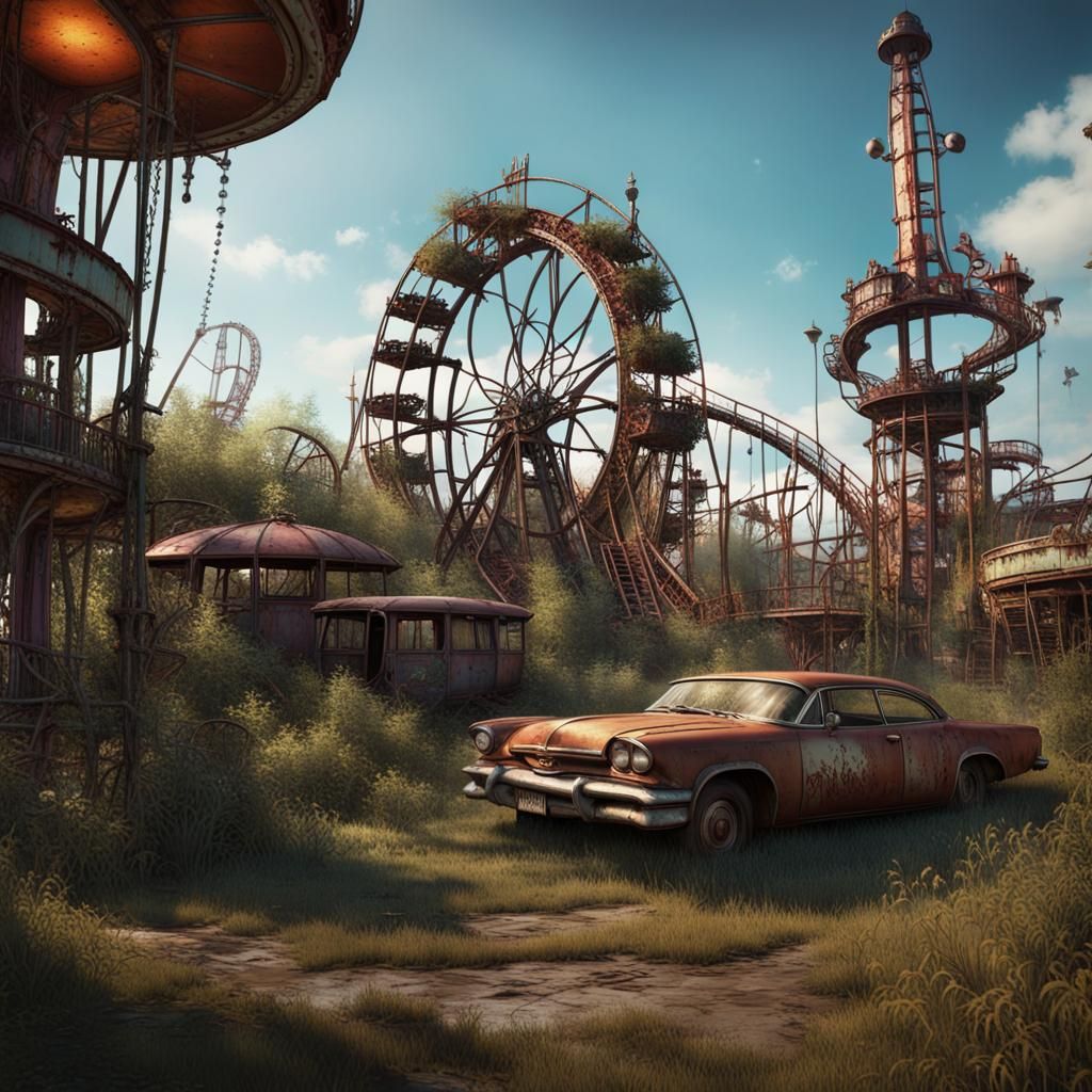 Abandoned Jazzland: A Horror Illustration in Unreal Engine