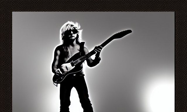 Rock Star Generated by AI