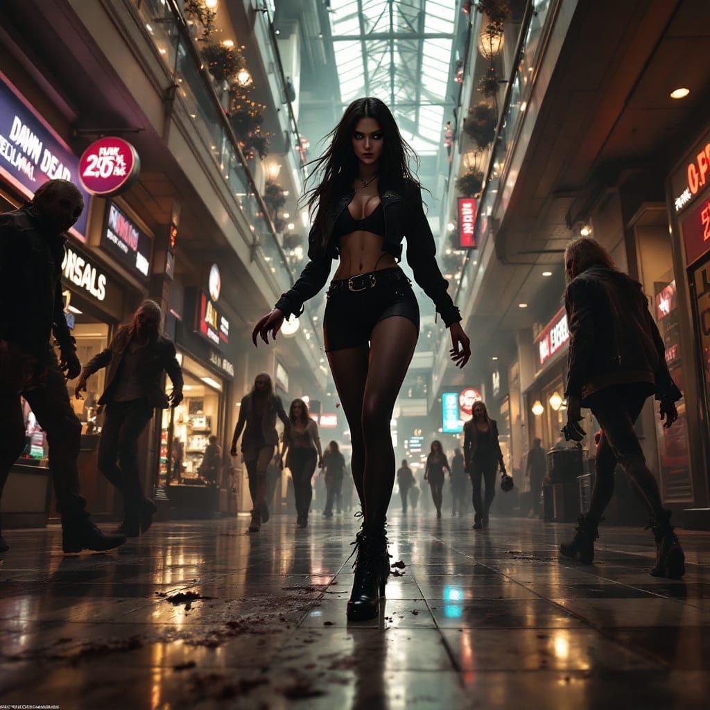 Dawn of the Dead, Mall, Movie, Zombies, Kylie Jenner, Black ...