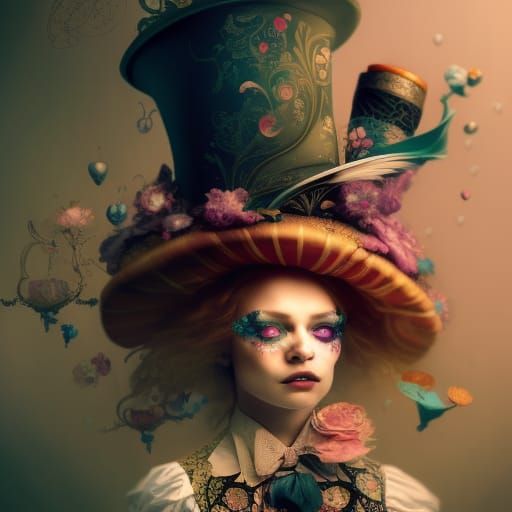 Chibi Alice in Wonderland: Mad Hatter's Tea Party