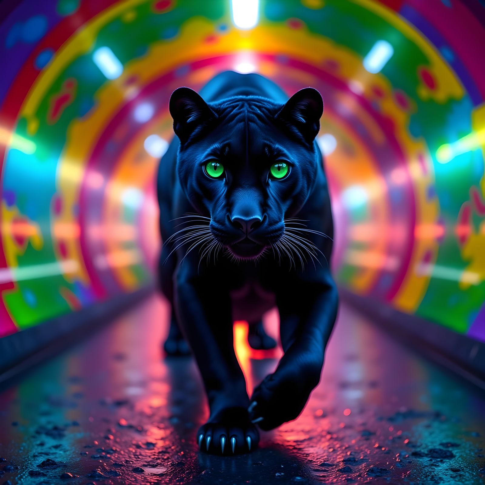 Interdimensional Traveling Panther