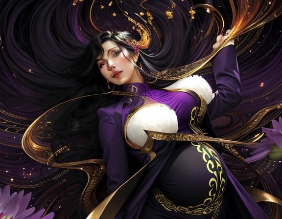 Gorgeous Nyarlathotep Portrait in Downtown Bookstore