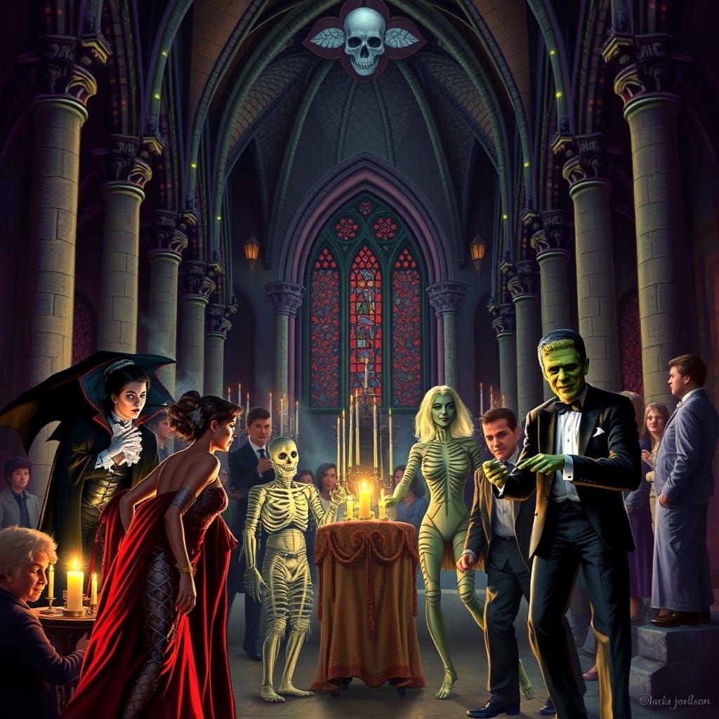 Classic Monsters' Gothic Ball: Haunted Dance Party