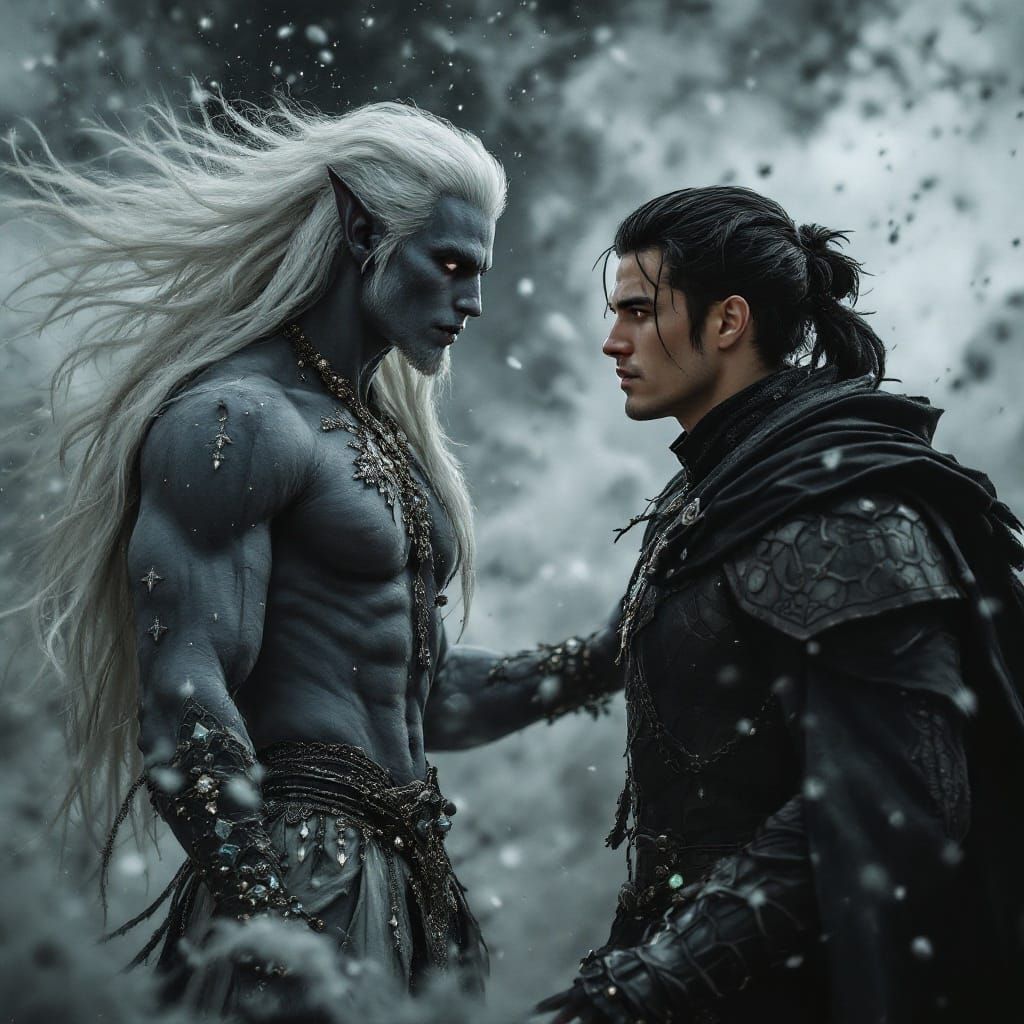 Axero touched Byron's arm and they were suddenly surrounded ...