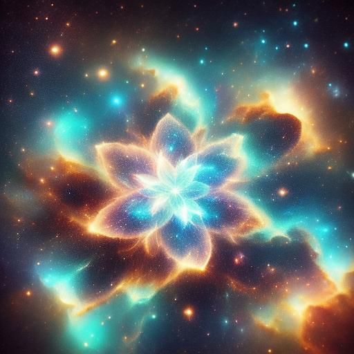 Bioluminescent Interstellar Stars Shimmering Up Close