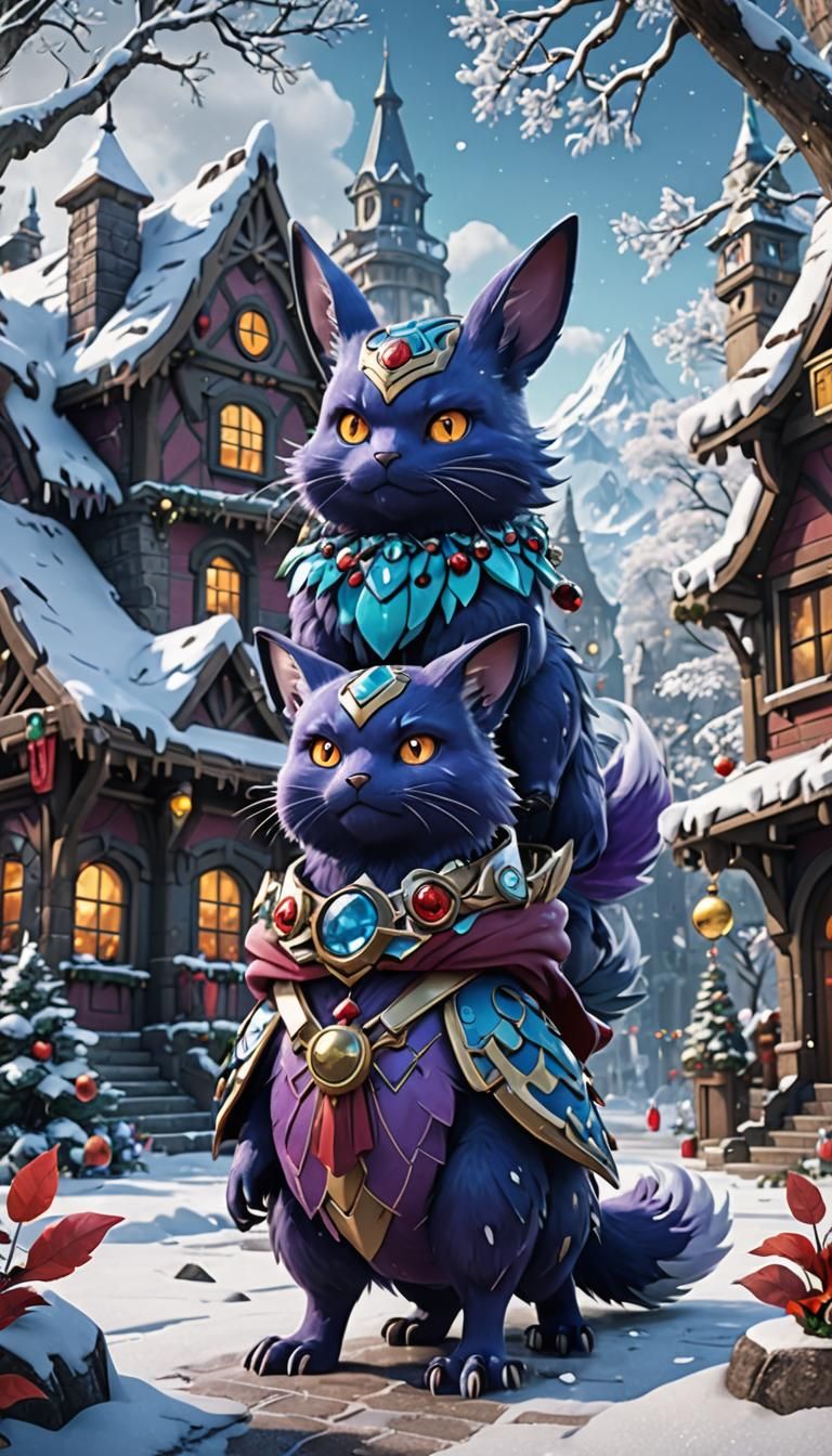 Jynx Pokemon Winter Fantasy Art