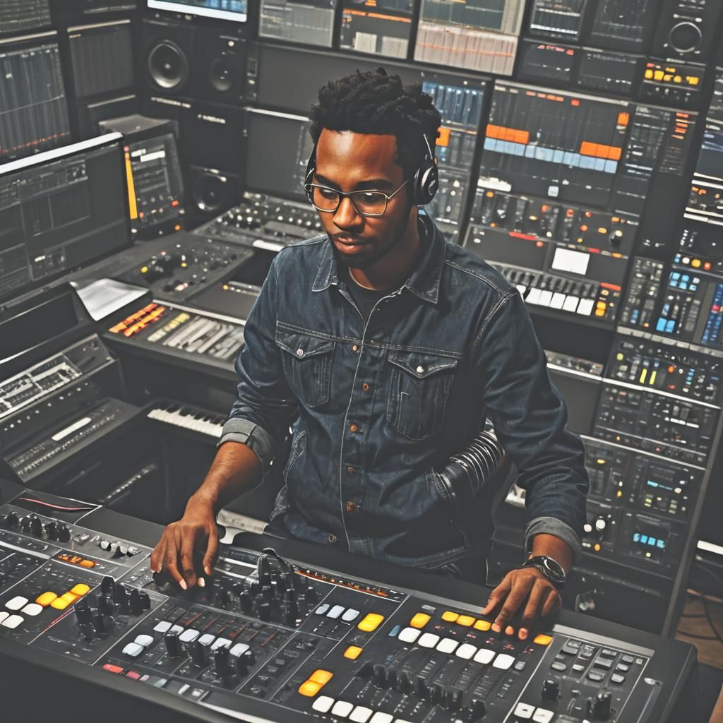 Music Producer Mixing with FL Studio