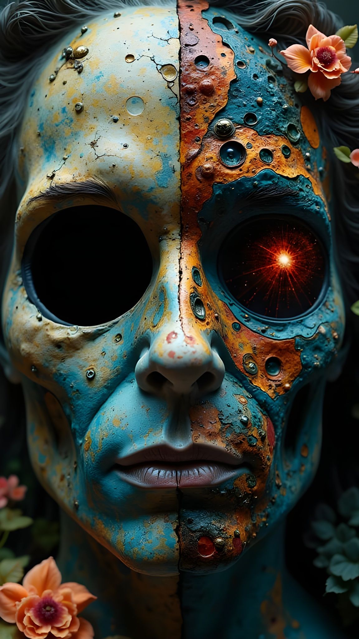 Abstract Soul Art Exploring Logic and Love