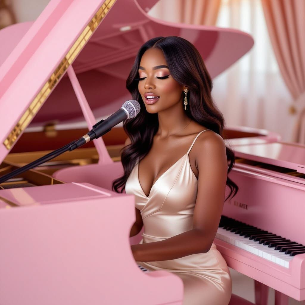 Lyra Noel Sings at Blush Pink Piano