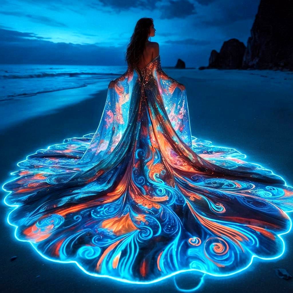 Glowing Gown