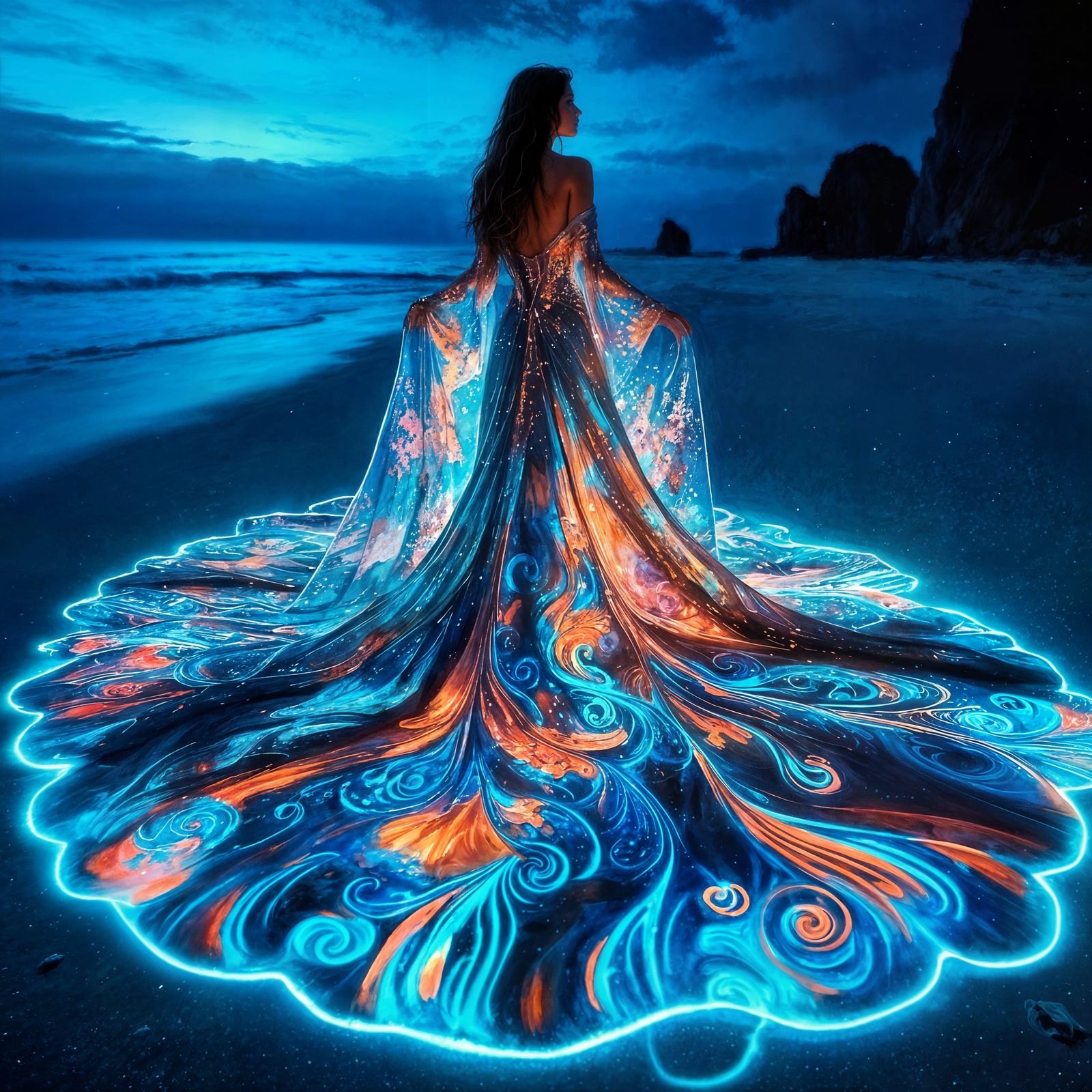 Glowing Gown