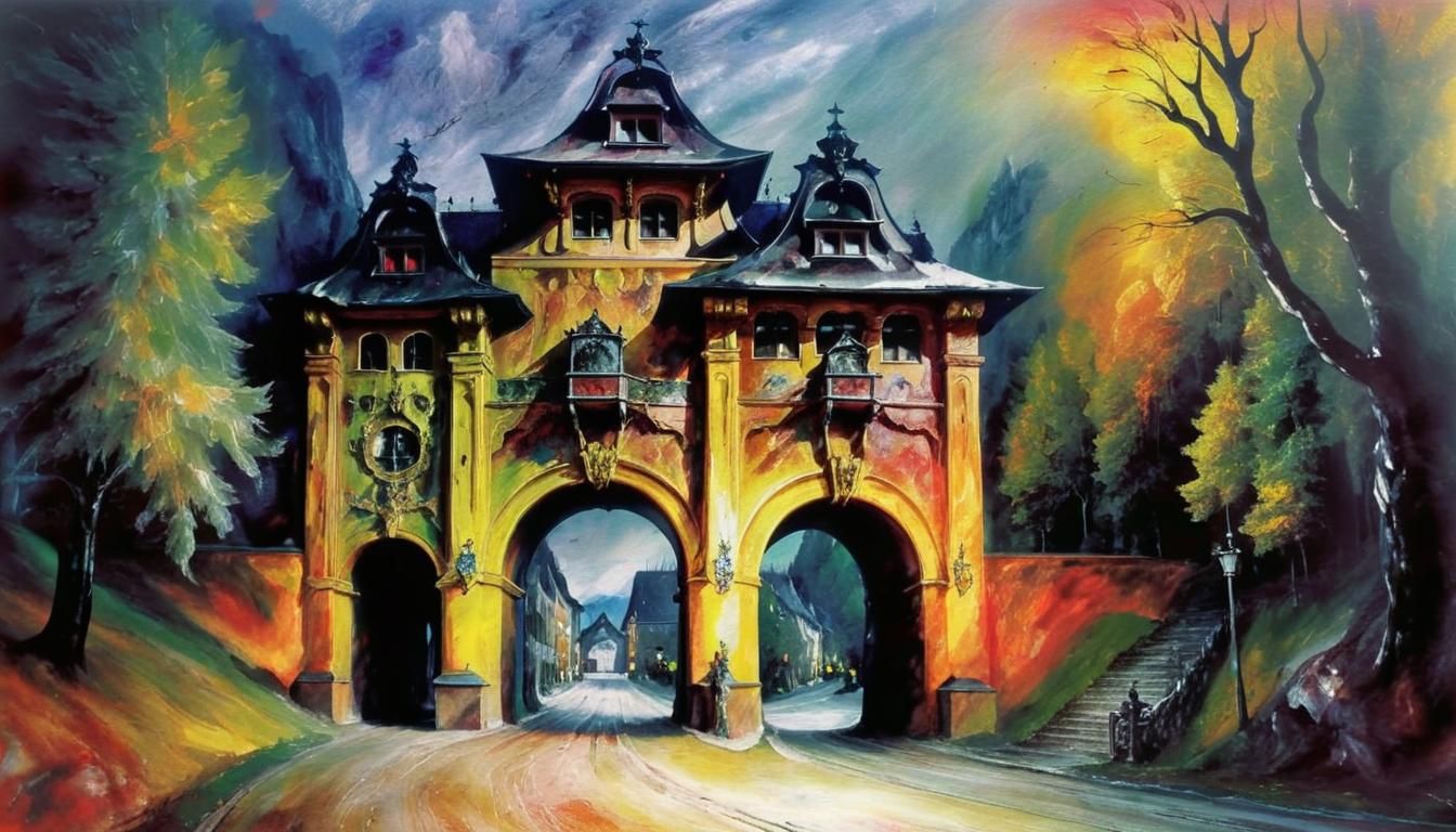 Abstract Rendering of the Tannhauser Gate