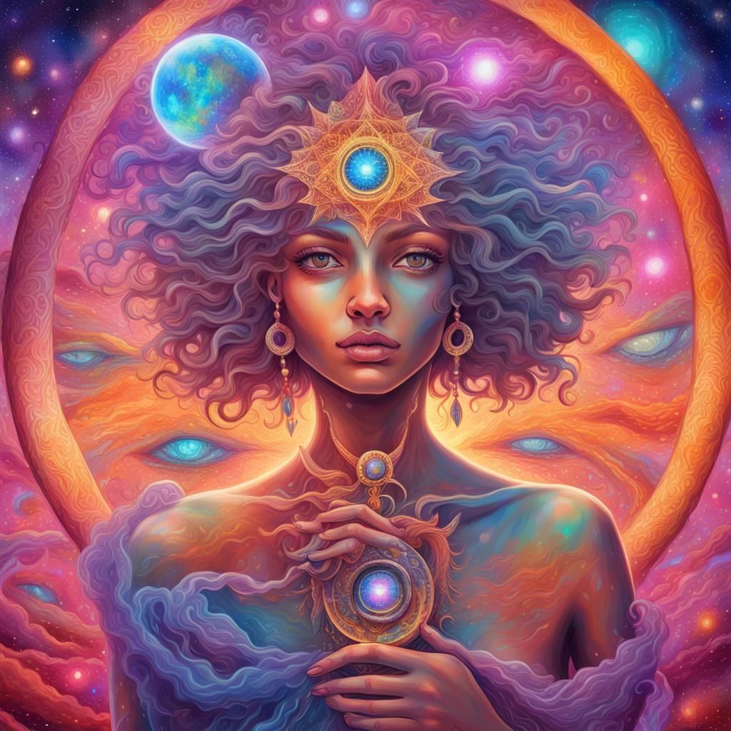 Visionary Astral Art: Choosing Love