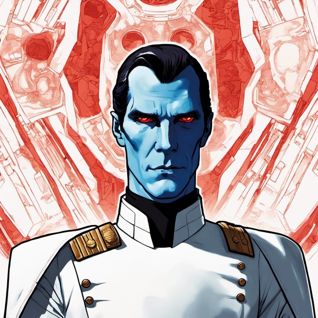 Young Grand Admiral Thrawn Portrait