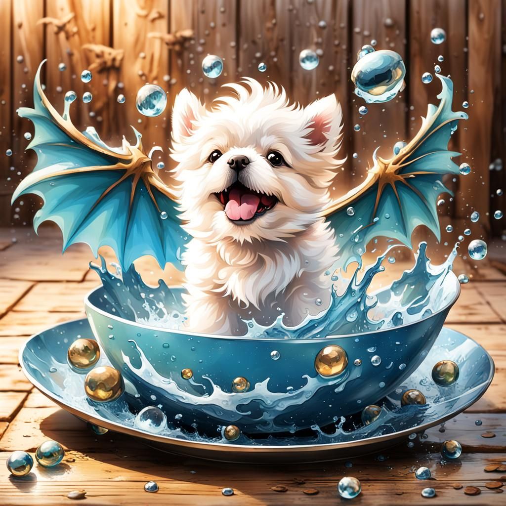 “Pfotenliebe: Der kleine Welpe im Rampenlicht”