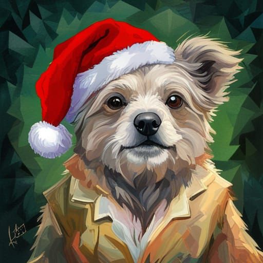 Vibrant Koala Portrait in Gouache Style