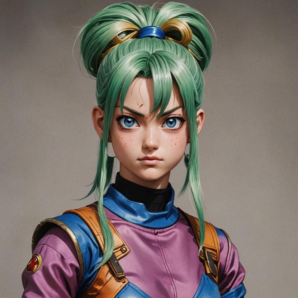 Realistic Photo of Bulla from Dragon Ball Z
