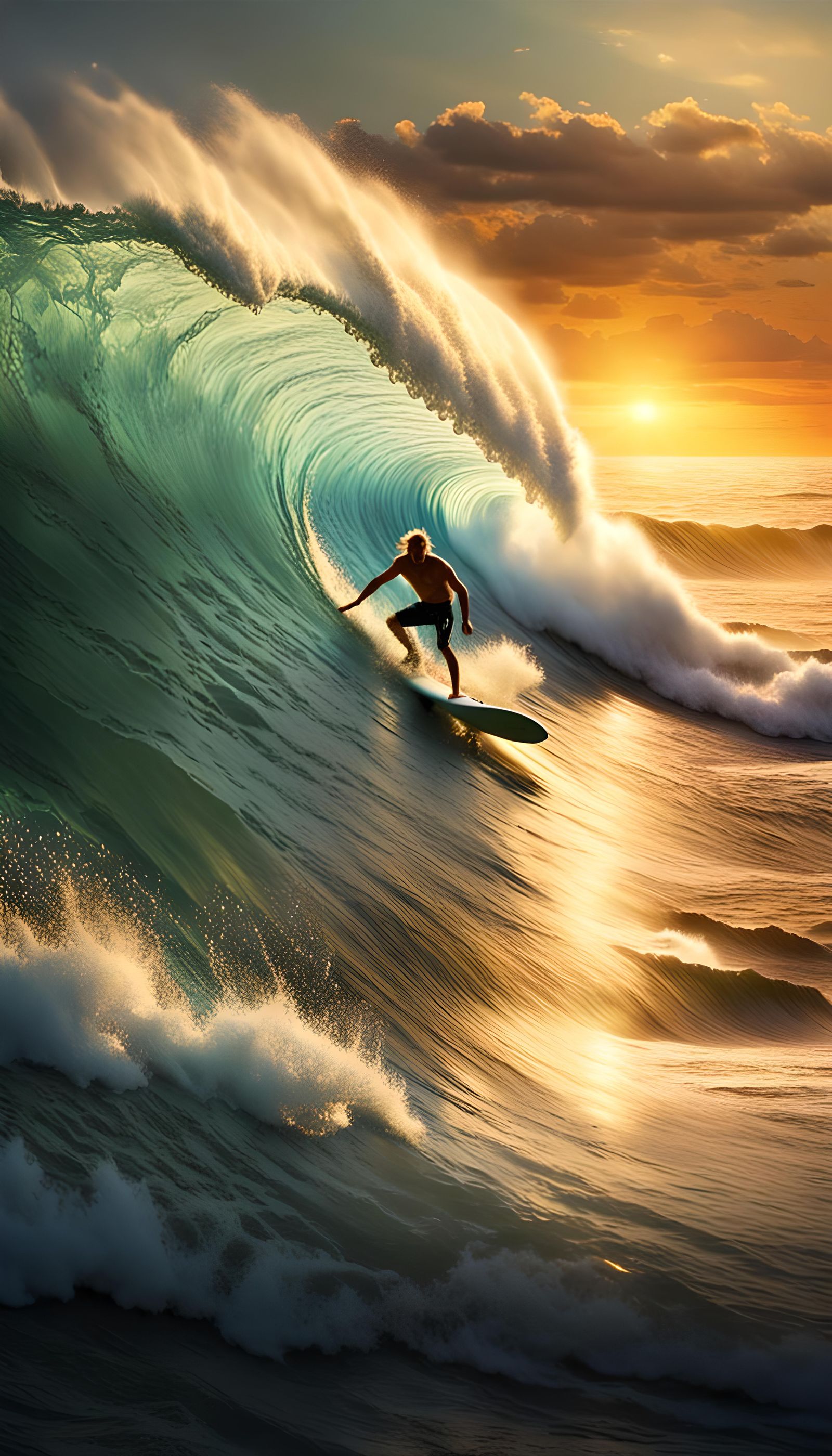 Big Wave Surfer