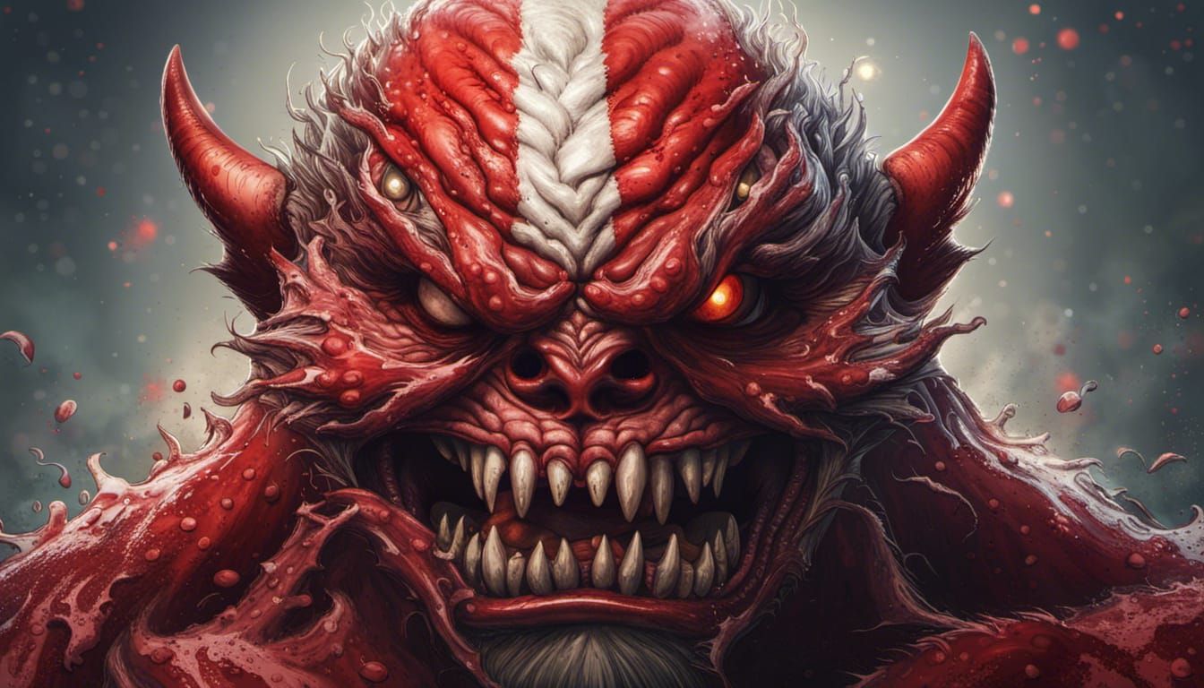 Indonesian Monster Animal Supervillain Concept Art