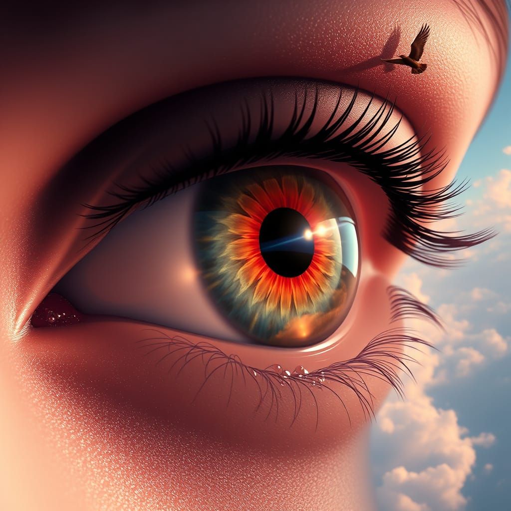 Surreal Cloudscape Reveals Hidden Fantastical Realm