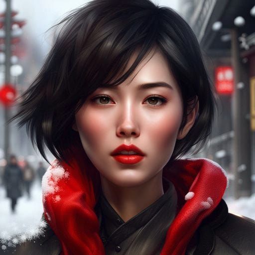 Portrait of a Beautiful Girl