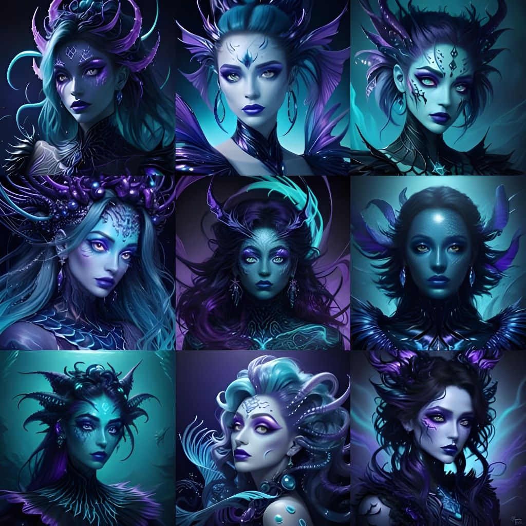 Glamorous Deep Sea Hybrid Reveals Iridescent Beauty