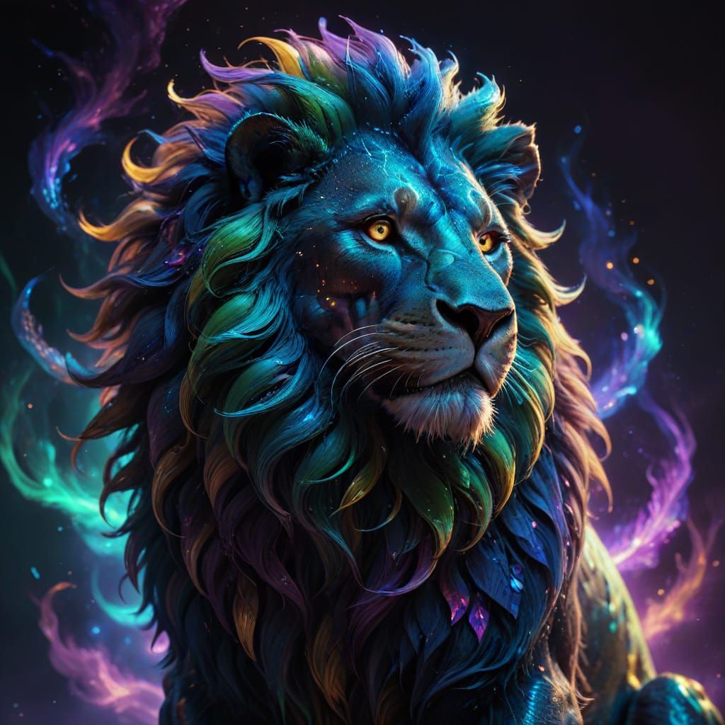 Regal Alien Hybrid in Dark Fantasy Concept Art