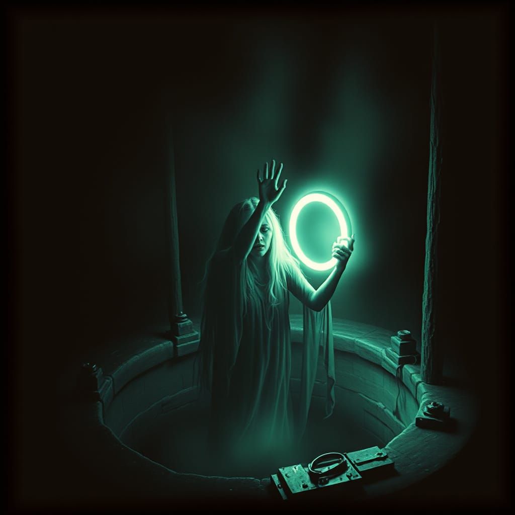 Eerie Ring Girl Emerges: Etch-A-Sketch Horror