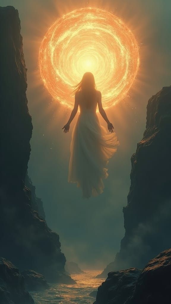 Divine Being Summons Dawn: A Digital Masterpiece