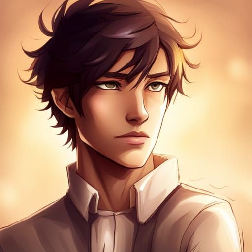 Intimidating Half-Human Half-Sylph Character