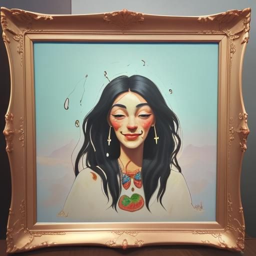 Surreal Melting Portrait Inspired by Salvador Dali