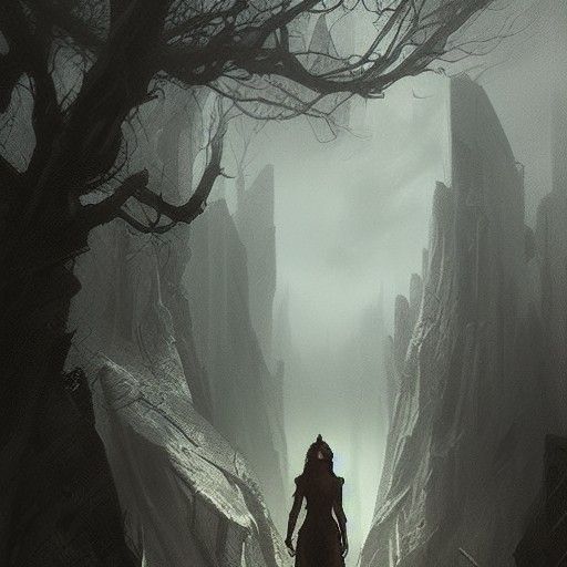 Sinister Lost World Landscape
