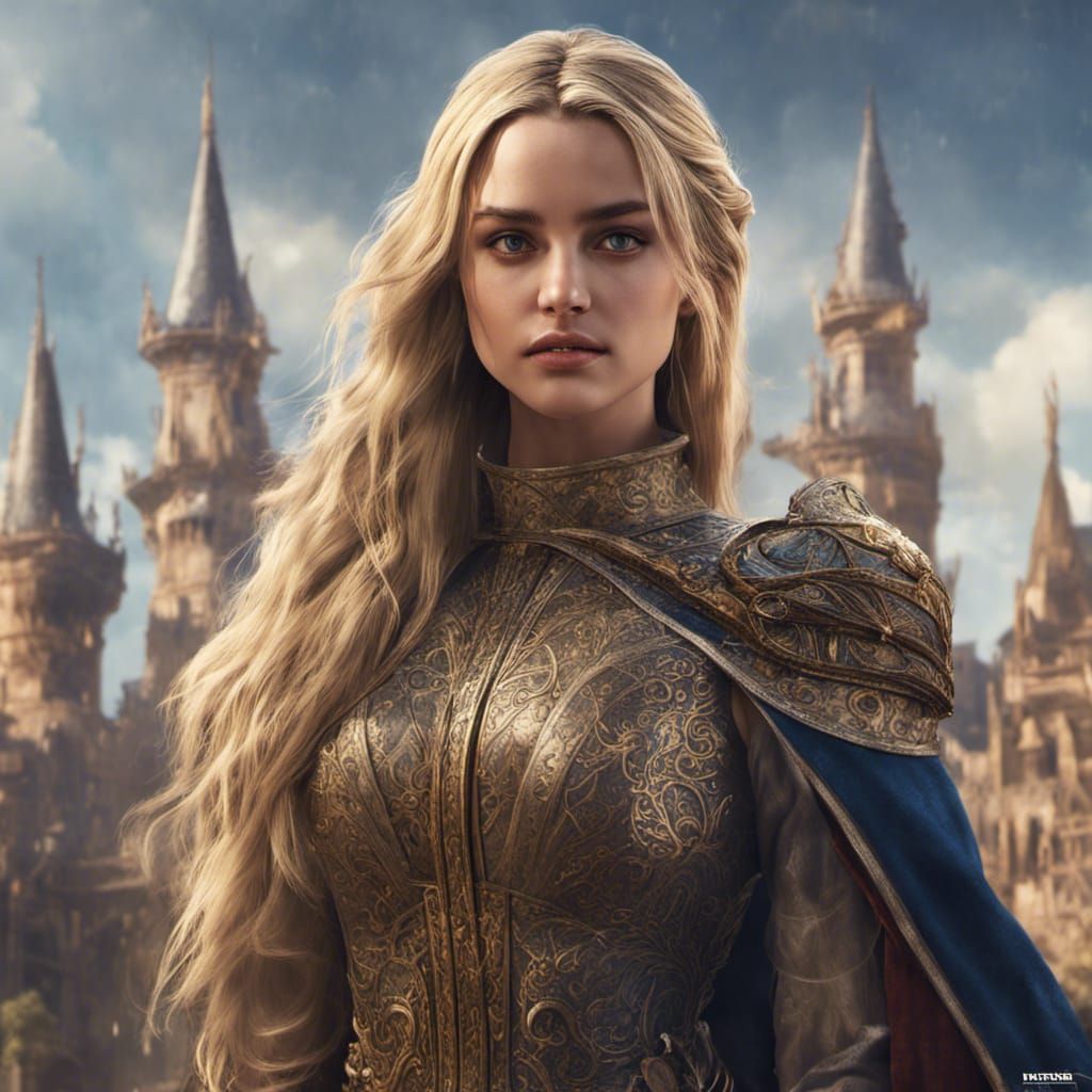 Ana De Armas as a Medieval Queen Mage