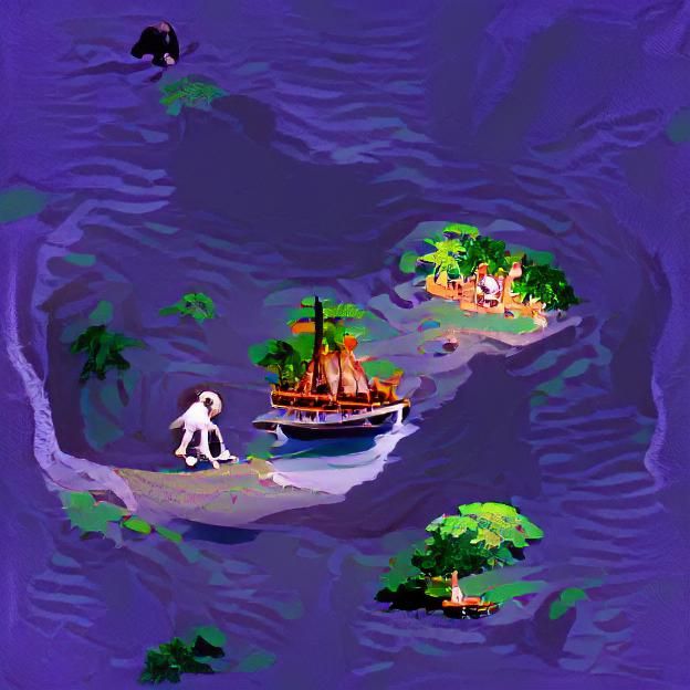 Monkey Island Pirate Character