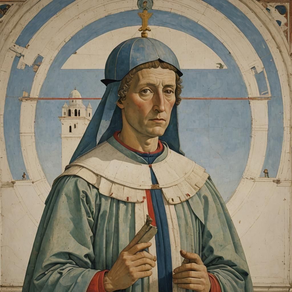 Piero della Francesca in a Futurist Style