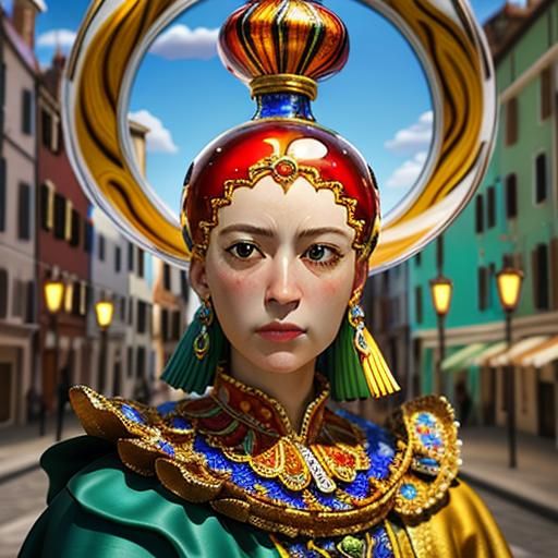 Exquisite Murano Glass Art in 3D