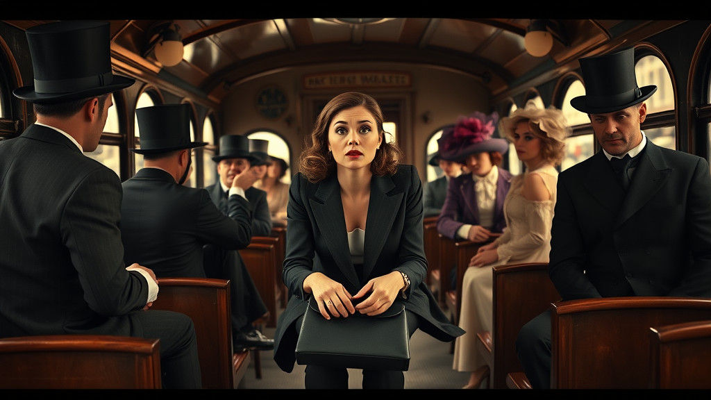 Woman's Shocking Time Slip on Victorian Omnibus