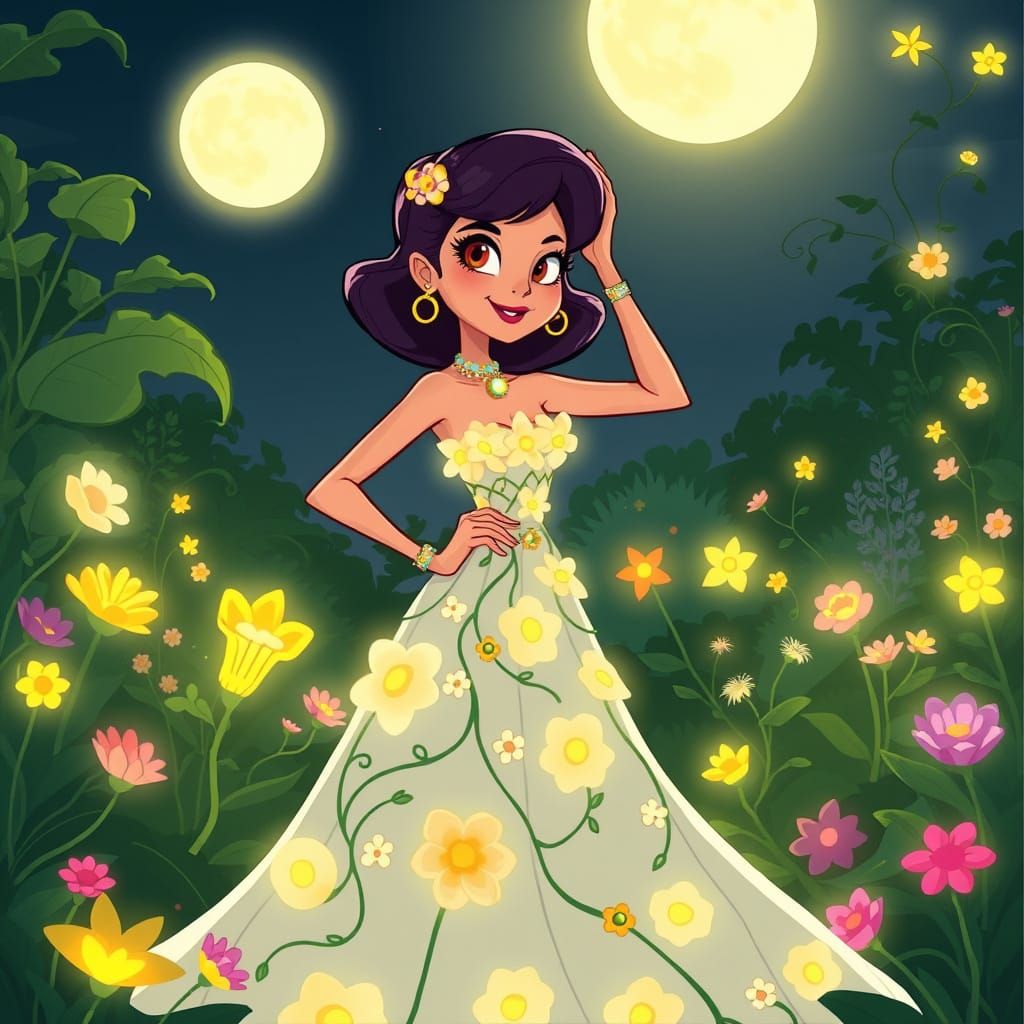 Leni Loud, Moonlit Garden Fashion Model