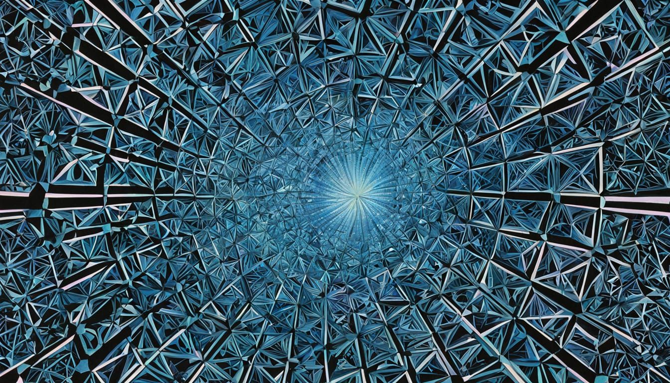 Celestial Mathematician in Whimsical Harmony