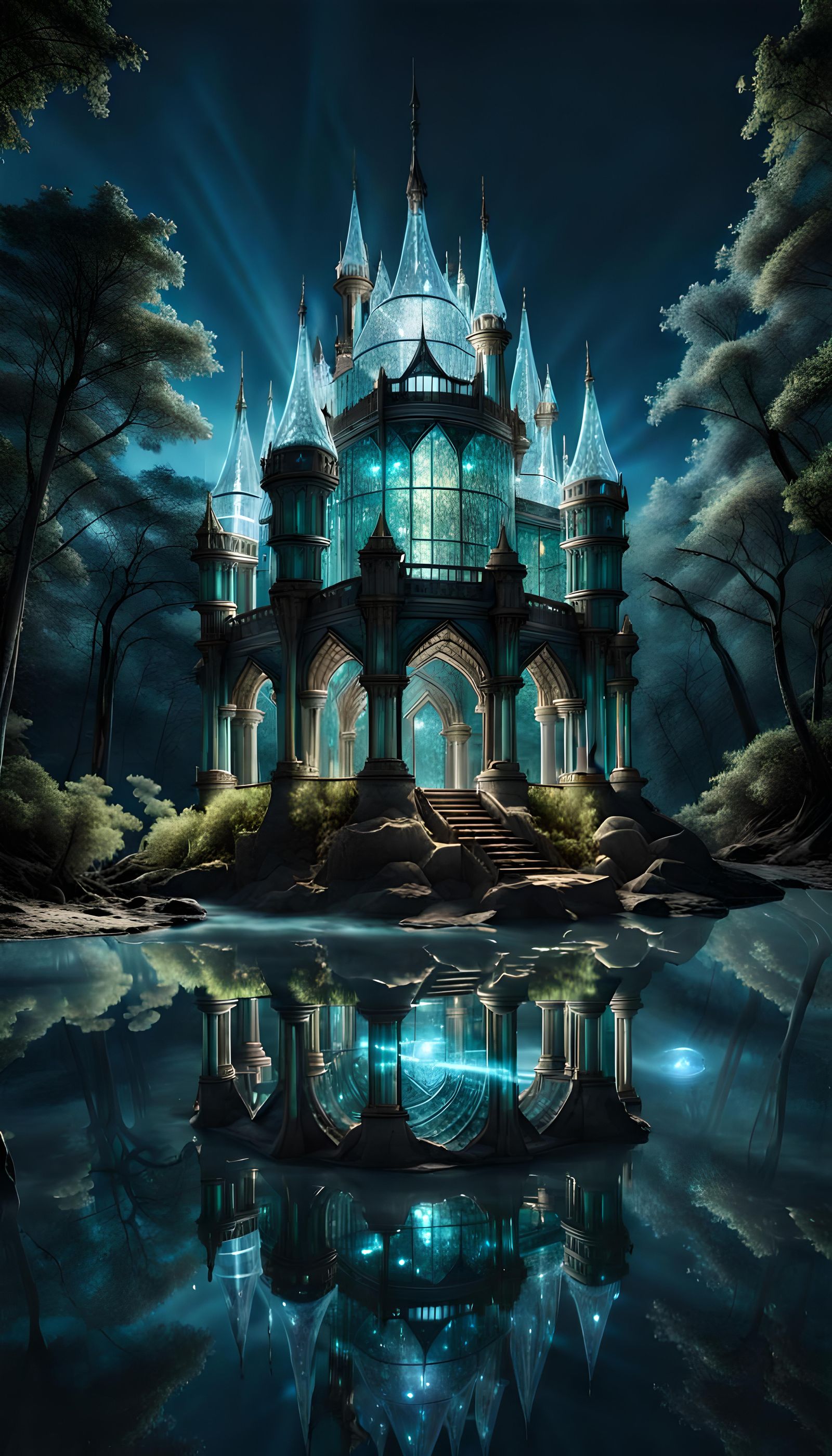 Elven glass castle