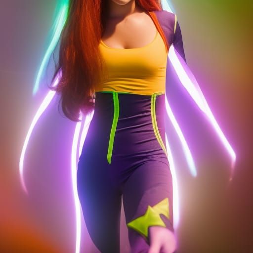 Olivia Rodrigo as Starfire: DC Comics Teen Titans