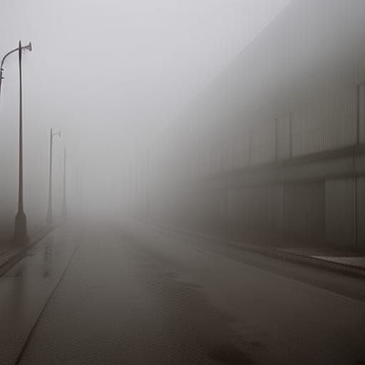 foggy city silent hill aesthetic