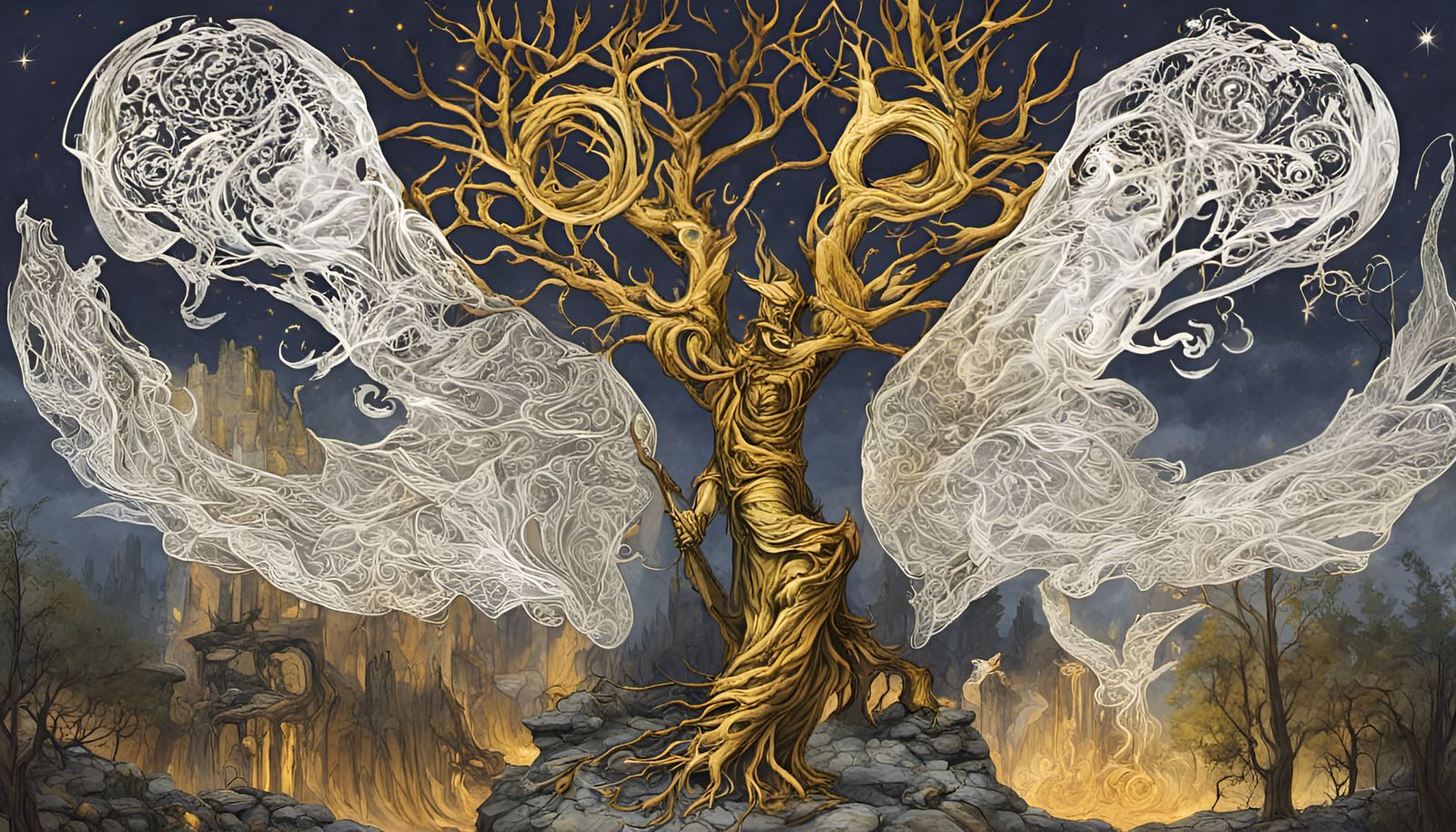 Magic's Return: Witches, Warlocks, and Faeries Unite