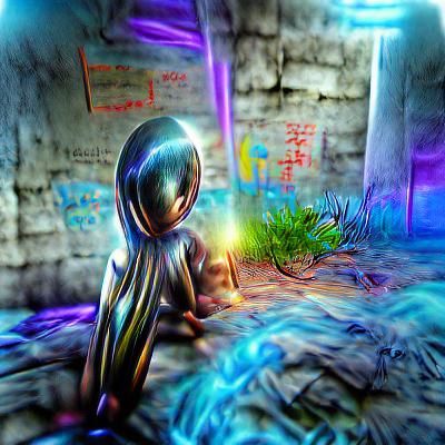 Psychedelic Soul Search in Flickering Light