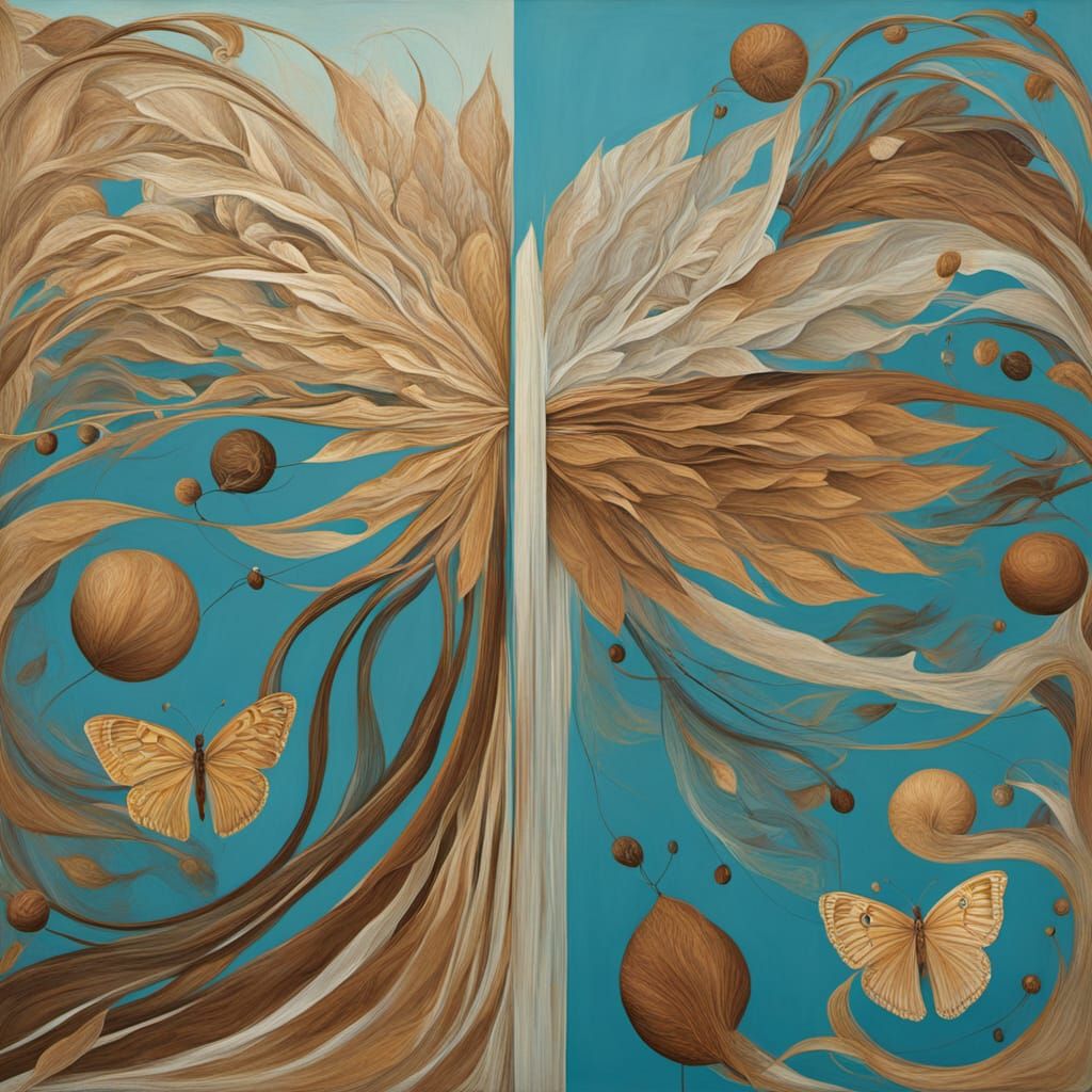 Botticelli Chestnut Baja in Abstract Surrealism Style