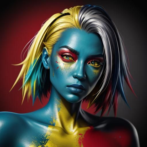 Vibrant, High-Resolution Skin Detail in Vivid Colors