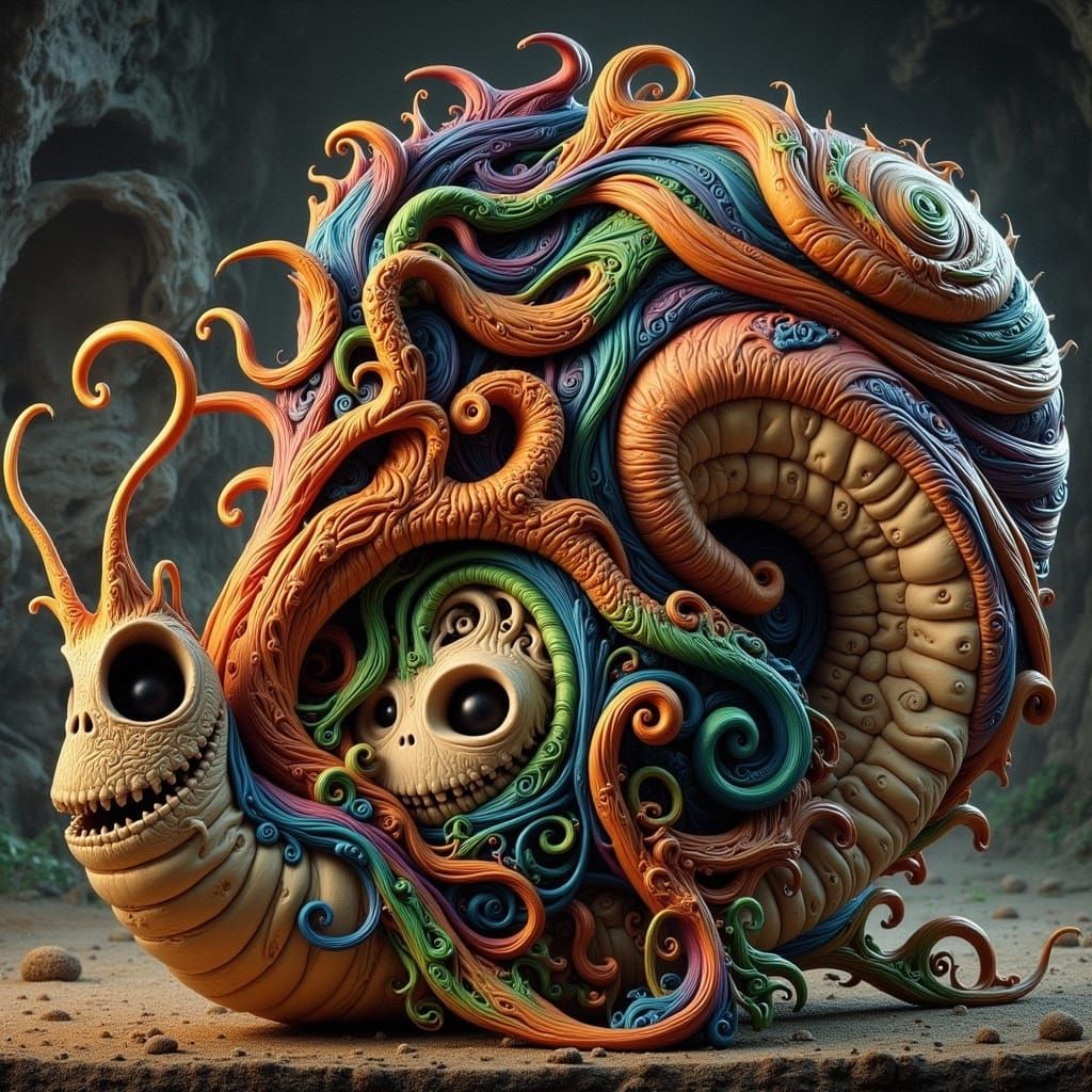 Ethereal Portrait of Jack Snailington