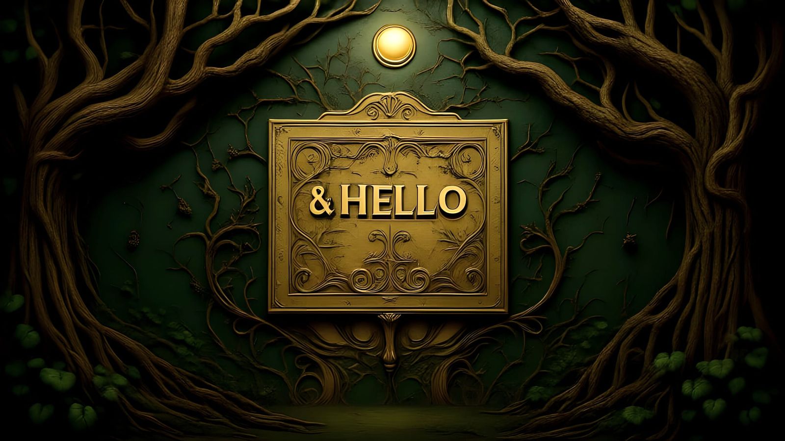 Hello City Forest Votive Art